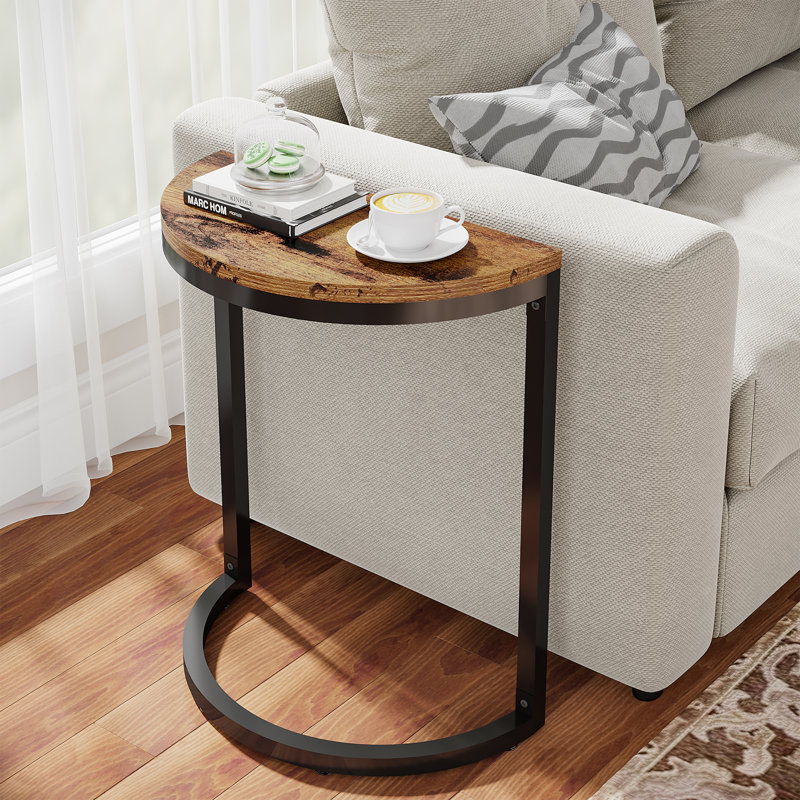 Small half round side table hotsell